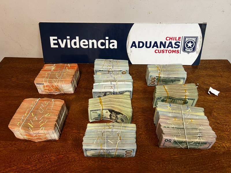 dinero decomisado