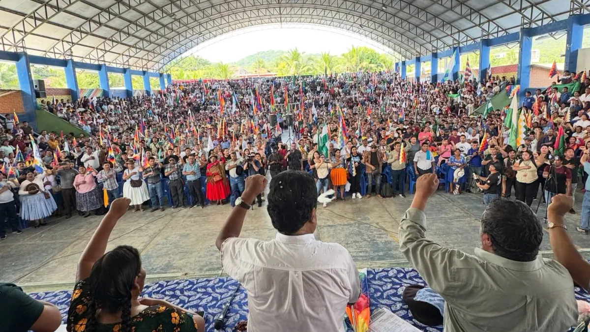 AMPLIADO EVO PUEBLO DA PLAZO HASTA EL 3 DE OCTUBRE AL GOBIERNO PARA ATENDER SUS DEMANDAS Y CONVOCA A UNA GRAN MOVILIZACIÓN