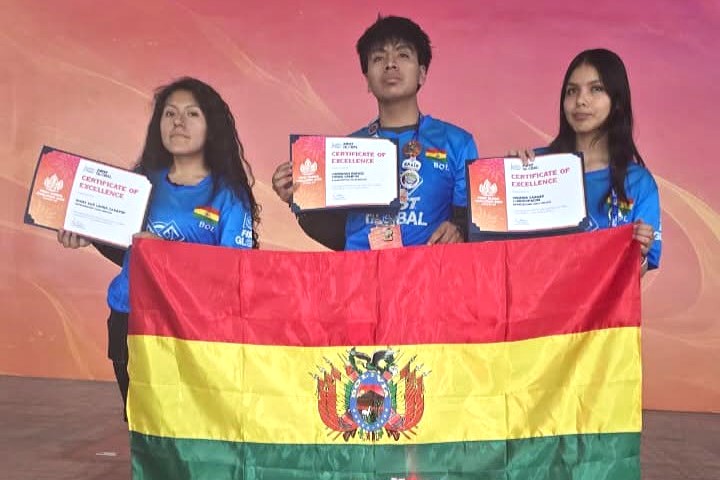 Bolivia logra el séptimo lugar mundial en robótica y se consolida como la mejor selección de Sudamérica